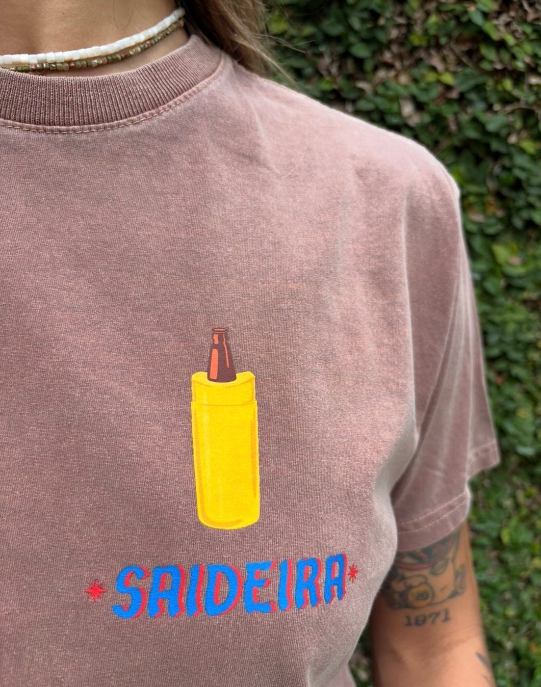 Camiseta estonada Saideira